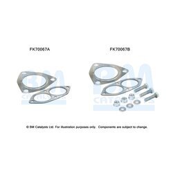 Montážna sada pre výfukovú trubku BM CATALYSTS FK70067