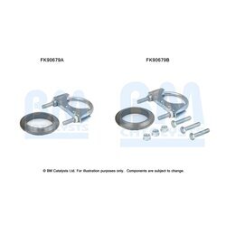 Katalyzátor - montážna sada BM CATALYSTS FK90679