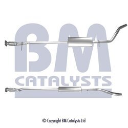 Výfukové potrubie BM CATALYSTS BM50231