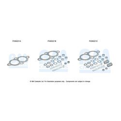Katalyzátor - montážna sada BM CATALYSTS FK90221