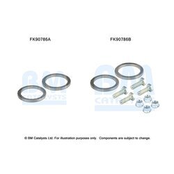 Katalyzátor - montážna sada BM CATALYSTS FK90786