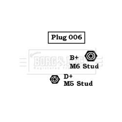 Alternátor BORG & BECK BBA2739 - obr. 1