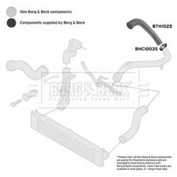 Hadica plniaceho vzduchu BORG & BECK BTH1025 - obr. 1