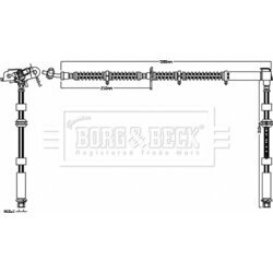 Brzdová hadica BORG & BECK BBH8016