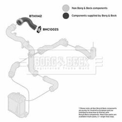 Hadica plniaceho vzduchu BORG & BECK BTH1142 - obr. 1