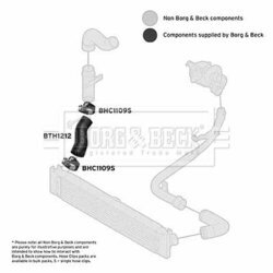 Hadica plniaceho vzduchu BORG & BECK BTH1212 - obr. 1