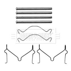 Sada príslušenstva obloženia kotúčovej brzdy BORG & BECK BBK1486 - obr. 1