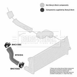 Hadica plniaceho vzduchu BORG & BECK BTH1314 - obr. 1