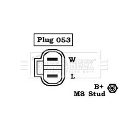 Alternátor BORG & BECK BBA2811
