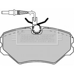 Sada brzdových platničiek kotúčovej brzdy BORG & BECK BBP1137