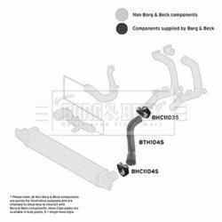 Hadica plniaceho vzduchu BORG & BECK BTH1045 - obr. 1