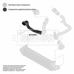 Hadica plniaceho vzduchu BORG & BECK BTH1501 - obr. 1