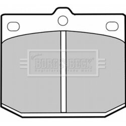 Sada brzdových platničiek kotúčovej brzdy BORG & BECK BBP1239