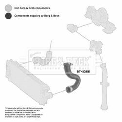 Hadica plniaceho vzduchu BORG & BECK BTH1355 - obr. 1