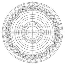 Brzdový kotúč BORG & BECK BBD5448