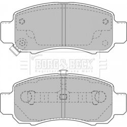 Sada brzdových platničiek kotúčovej brzdy BORG & BECK BBP1906