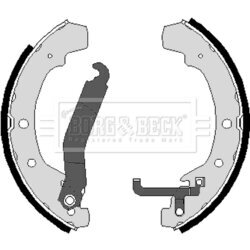 Sada brzdových čeľustí BORG & BECK BBS6047