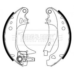 Sada brzdových čeľustí BORG & BECK BBS6497