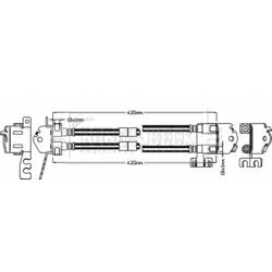 Brzdová hadica BORG & BECK BBH8304 - obr. 1