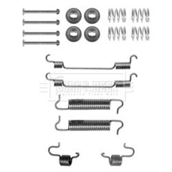 Sada príslušenstva brzdovej čeľuste BORG & BECK BBK6155