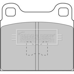 Sada brzdových platničiek kotúčovej brzdy BORG & BECK BBP1085