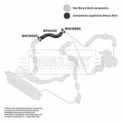 Hadica plniaceho vzduchu BORG & BECK BTH1432 - obr. 1