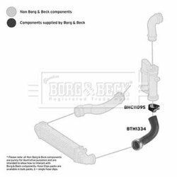 Hadica plniaceho vzduchu BORG & BECK BTH1334 - obr. 1