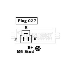 Alternátor BORG & BECK BBA2774