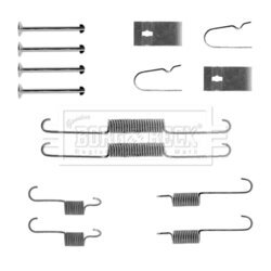 Sada príslušenstva brzdovej čeľuste BORG & BECK BBK6244