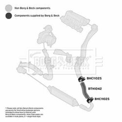 Hadica plniaceho vzduchu BORG & BECK BTH1042 - obr. 1