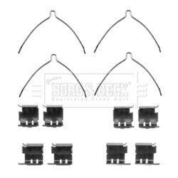 Sada príslušenstva obloženia kotúčovej brzdy BORG & BECK BBK1425 - obr. 1