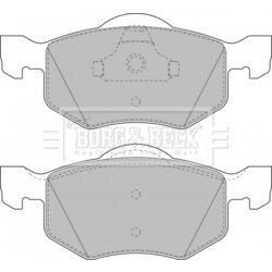 Sada brzdových platničiek kotúčovej brzdy BORG & BECK BBP1858
