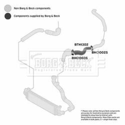 Hadica plniaceho vzduchu BORG & BECK BTH1302 - obr. 1