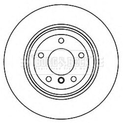 Brzdový kotúč BORG & BECK BBD5266