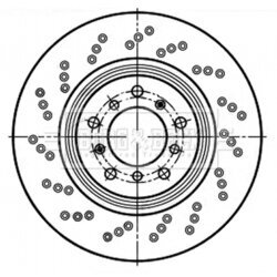 Brzdový kotúč BORG & BECK BBD6056S