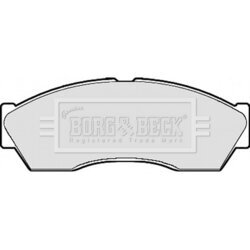 Sada brzdových platničiek kotúčovej brzdy BORG & BECK BBP2118