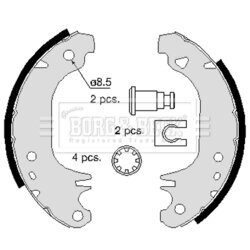 Sada brzdových čeľustí BORG & BECK BBS6065