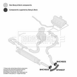 Hadica plniaceho vzduchu BORG & BECK BTH1037 - obr. 1