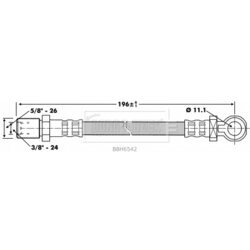 Spojková hadica BORG & BECK BBH6542