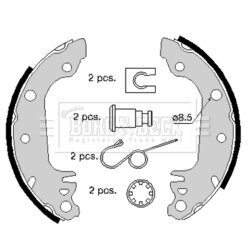 Sada brzdových čeľustí BORG & BECK BBS6156