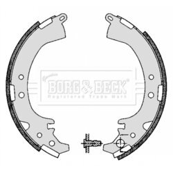 Sada brzdových čeľustí BORG & BECK BBS6292 - obr. 1