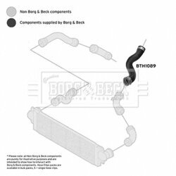 Hadica plniaceho vzduchu BORG & BECK BTH1089 - obr. 1