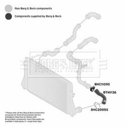 Hadica plniaceho vzduchu BORG & BECK BTH1136 - obr. 1