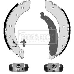 Sada brzdových čeľustí BORG & BECK BBS1076K