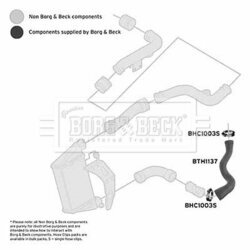 Hadica plniaceho vzduchu BORG & BECK BTH1137 - obr. 1