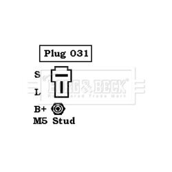 Alternátor BORG & BECK BBA2746