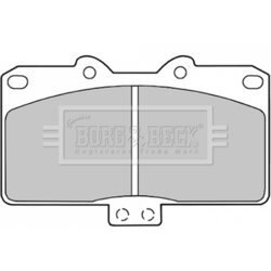 Sada brzdových platničiek kotúčovej brzdy BORG & BECK BBP1574