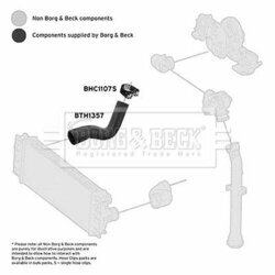 Hadica plniaceho vzduchu BORG & BECK BTH1357 - obr. 1