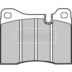 Sada brzdových platničiek kotúčovej brzdy BORG & BECK BBP1013