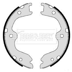 Sada brzd. čeľustí parkov. brzdy BORG & BECK BBS6343 - obr. 1